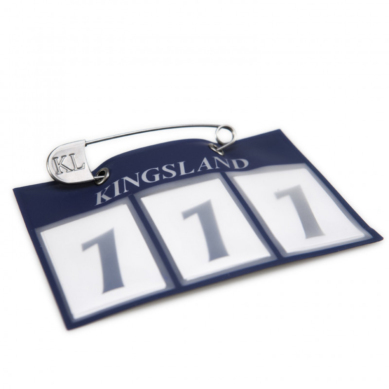 Nummerlapp Kingsland Classic Numberplate