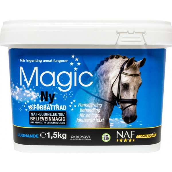 NAF Magic Pulver Ny & Förbättrad 1,5 kg