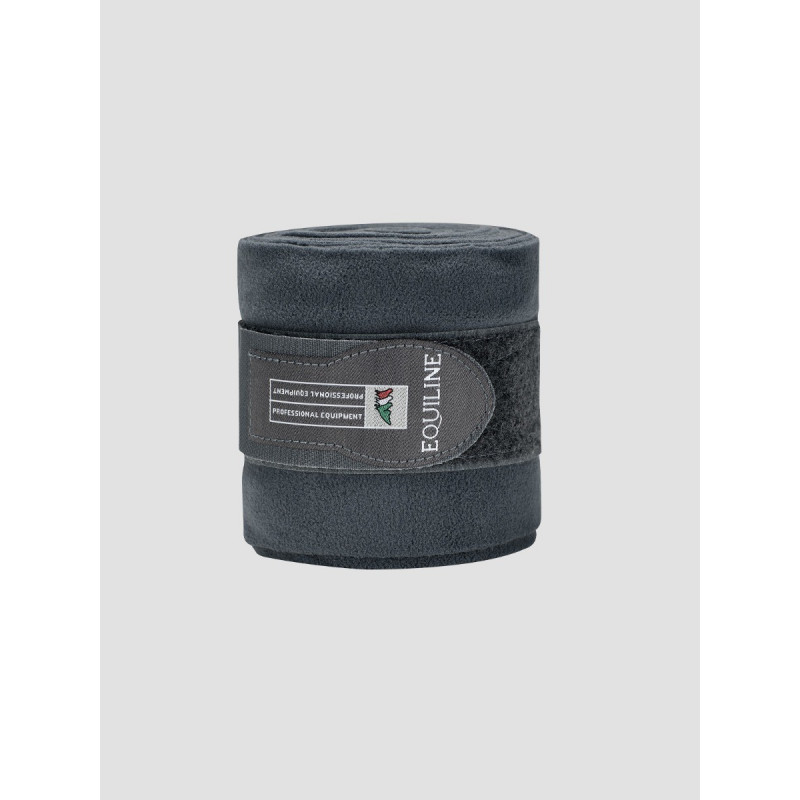 Equiline Polo Fleecebandage i 4-pack (f.d. Yearling) grey