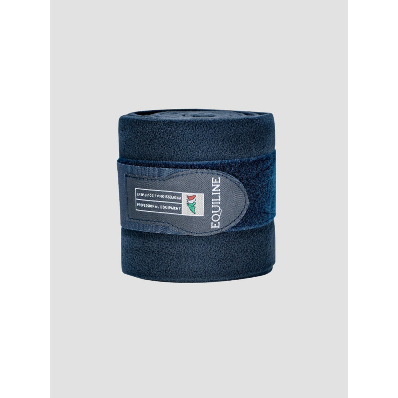 Equiline Polo Fleecebandage i 4-pack (f.d. Yearling) navy