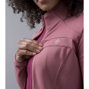 KLolea Recycled Ladies Sweat Jacket Kingsland Pink Rose