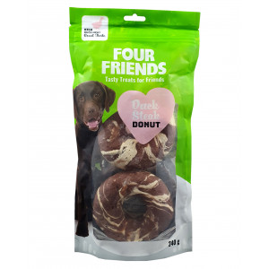 FourFriends Tugg Donut med Anka 2-pack