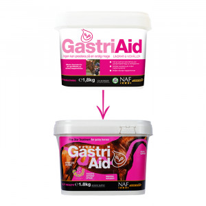 NAF Gastri Aid Pulver 1,8 kg byter förpackning