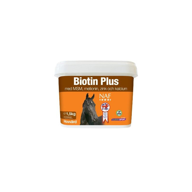 NAF Biotin Plus pulver 1,5 kg - nytt utseende