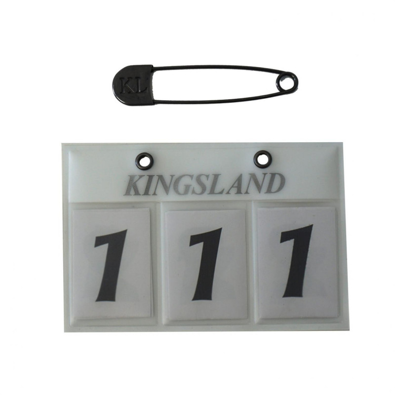 Nummerlapp Kingsland Classic Numberplate